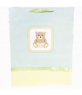 Baby Shower 'Teddy Bear' Extra Large Paper Gift Bag  (1ct)