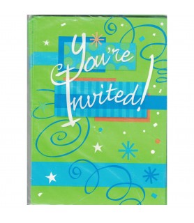 You're Invited Invitations With Envelopes (8ct)