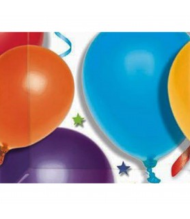 Happy Birthday 'Balloon & Stars' Small Napkins (16ct)