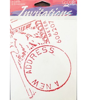 A New Address Invitations w/ Envelopes (8ct)