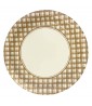 Caramel Check Large Paper Plates (8ct)