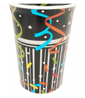 New Year Sparkle 12oz Paper Cups (8ct)