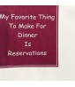 Adult Birthday 'Reservations' Small Napkins (24ct)