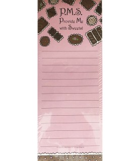 PMS Provide Me With Sweets Notepad / Favor (1ct)