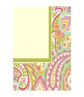 Pretty Paisley Lunch Napkins (16ct)