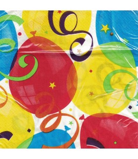 Bright Balloons Lunch Napkins (20ct)