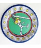 Adult Birthday Vintage 'Tennis Time' Large Paper Plates (8ct)