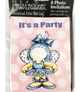 Tiny Dancer Personalized Photo  Invitations w/ Envelopes (8ct)