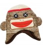 Sock Monkey Peruvian Style Hat w/ Tassels (1 size, Child)