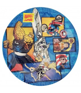 Marvel Heroes Vintage 1996 Small Paper Plates (8ct)