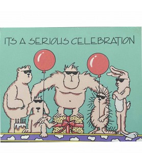 It's A Serious Celebration Vintage 1988 Invitations w/ Envelopes (8ct)