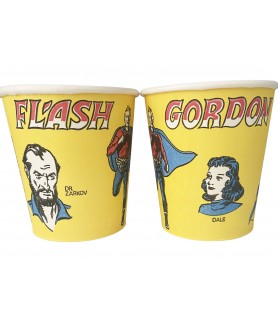 Flash Gordon Vintage 1978 6oz Paper Cups (8ct)