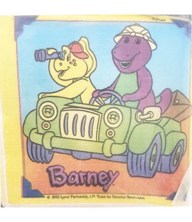 Barney Vintage 2002 Small Napkins (50ct)