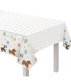 Pawsome Party Plastic Table Cover (1ct)