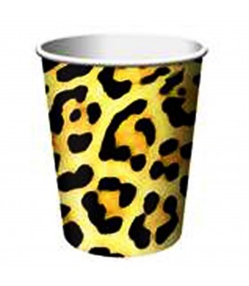 Jungle 'Wild Animals' 9oz Paper Cups (8ct)