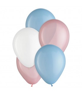 Baby Shower Gender Reveal 'Girl or Boy' Latex Balloons (25ct)