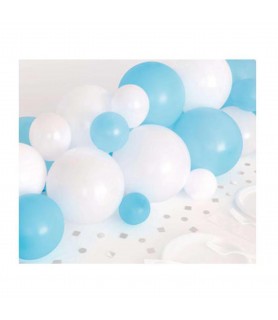 Baby Shower Blue and White Balloon Centerpiece Kit (1ct)
