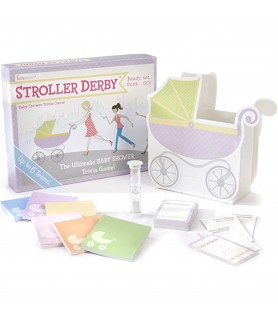 Stroller Derby Baby Shower Trivia Game (1ct)