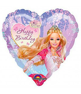 Barbie '12 Dancing Princesses'  Foil Mylar Balloon (1ct)