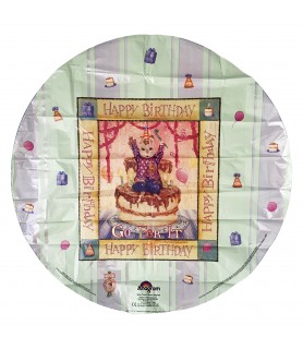 Holly Pond Hills 'Happy Birthday' Foil Mylar Balloon (1ct)