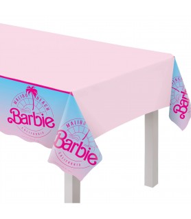 Malibu Barbie Plastic Tablecover (1ct)