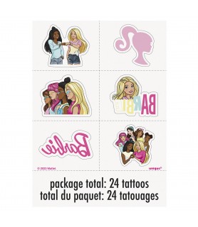 Barbie 'Best Friends' Temporary Tattoos / Favors (24ct)