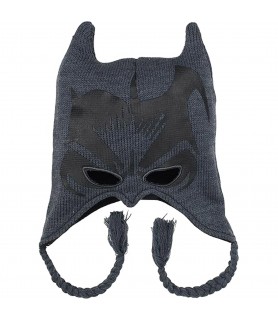 Batman Peruvian Style Hat w/ Tassels (1 size, Adult)