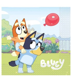 Bluey And Friends Lunch Napkins (16ct)