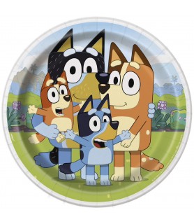 Bluey And Friends Large Paper Plates (8ct)