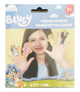 Bluey And Friends Finger Puppets/ Favors (8ct)