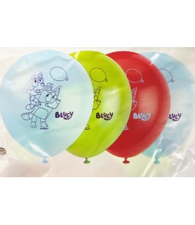Bluey And Friends Latex Balloons (8ct)