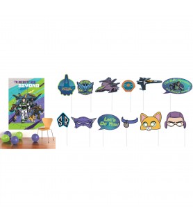 Buzz Lightyear The Movie Scene Setter Backdrop with Photo Props (1kit)