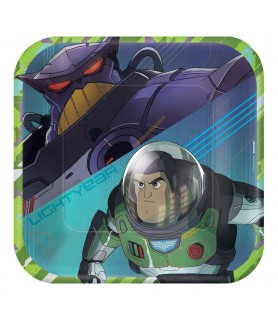 Buzz Lightyear The Movie Small Square Paper Plates (8ct)