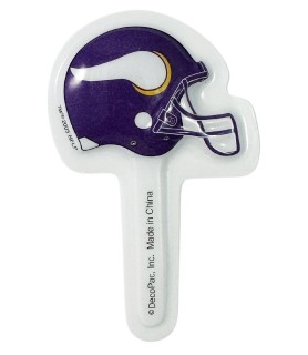 NFL Minnesota Vikings Cupcake Toppers (12ct)