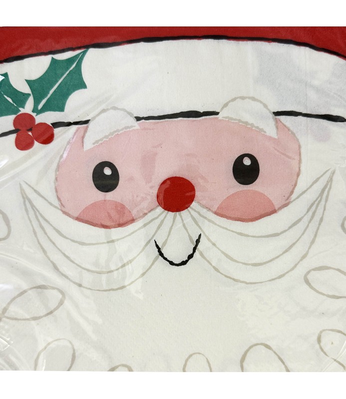 Christmas 'Santa and Holly' Lunch Napkins (18ct)