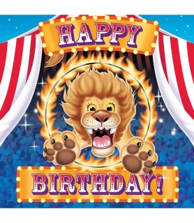 Circus 'Big Top Birthday' Lunch Napkins (16ct)