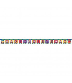 Circus 'Big Top' Birthday Jointed Banner (8ct)