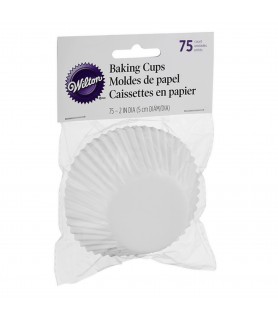 Wilton White Cupcake Baking Cups (75ct)