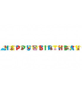 Curious George 'Cake' Happy Birthday Banner (1ct)
