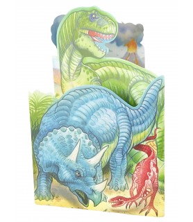 Dinosaur Happy Birthday Greeting Card w/Envelope (1ct)