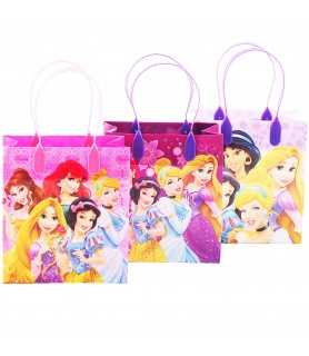 Disney Princess Reusable Plastic Favor Bags (12ct)