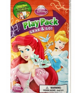 Disney Princess Play Pack w/ Coloring Book & Stickers (1ct)