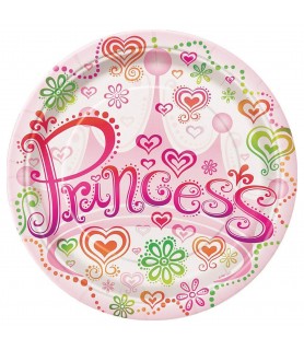 Princess Diva Large Paper Plates (8ct)