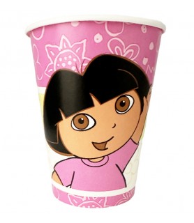Dora the Explorer Pink 9oz Paper Cups (10ct)