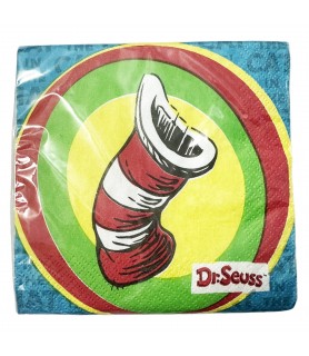 Dr. Seuss 'The Hat' Small Napkins (16ct)