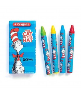 Dr. Seuss 'Cat in the Hat' Crayon Party Favors (8ct)