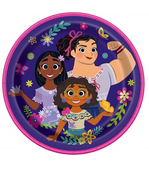 Disney Encanto Large Paper Plates (8ct)