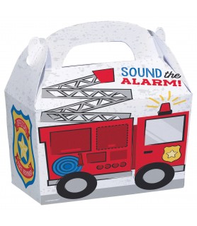 Rescue Vehicles 'First Responders' Paper Treat Boxes (8ct)