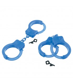 Rescue Vehicles 'First Responders' Plastic Handcuffs / Favors (4pc)