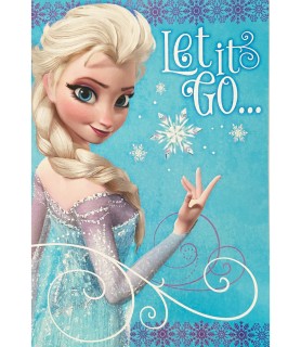 Frozen 'Let It Go' Greeting Card  w/ Envelope (1ct)